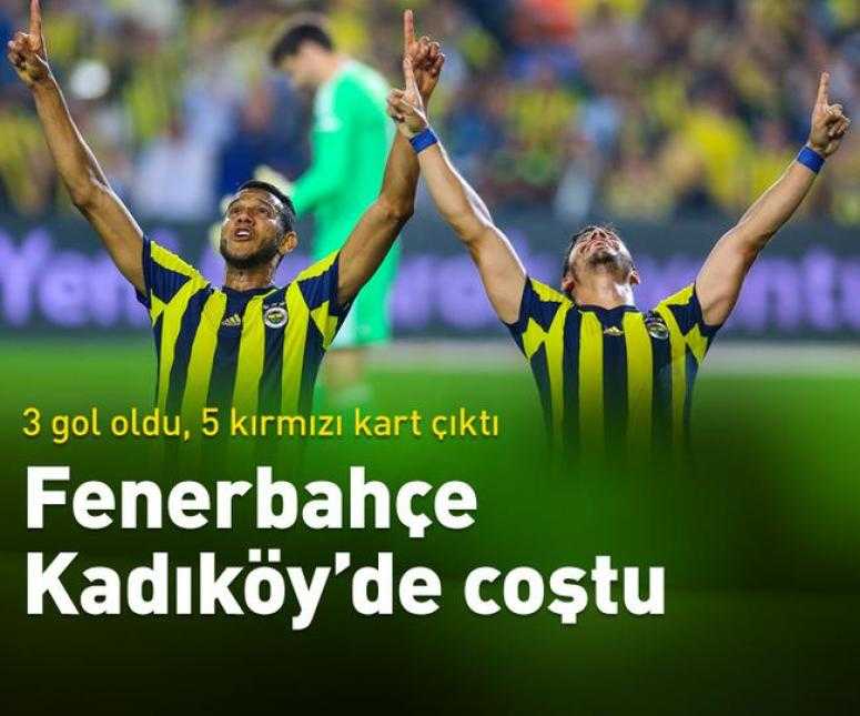 Fenerbahçe 2-1 Beşiktaş / Maç Özeti FOTO GALERİ