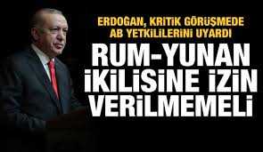 Kritik toplantı sonrası AB ve Türkiye'den açıklama