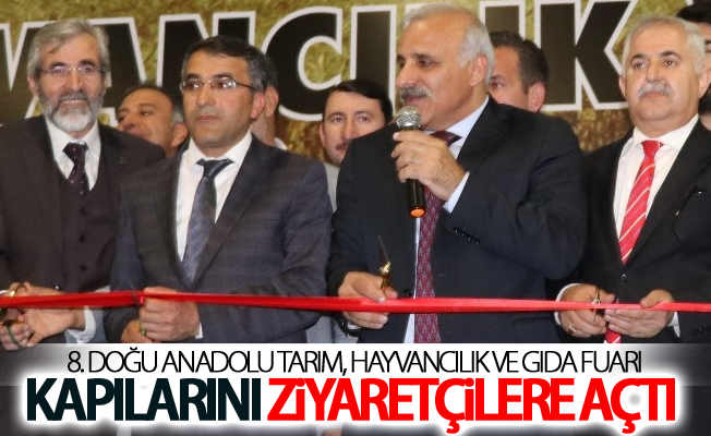 Tarım Hayvancılık ve Gıda Fuarı Yoğun Katılımla Açıldı