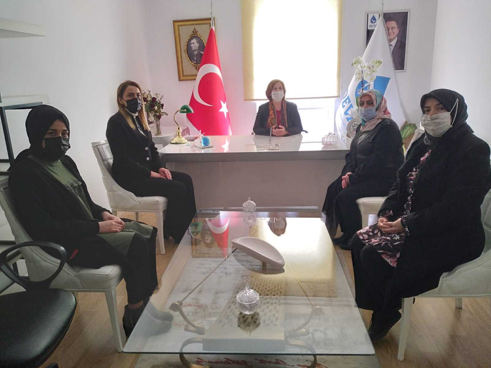 Gelecek Partisi Kadın Kolları’ndan Başkan Odabaşına ziyaret