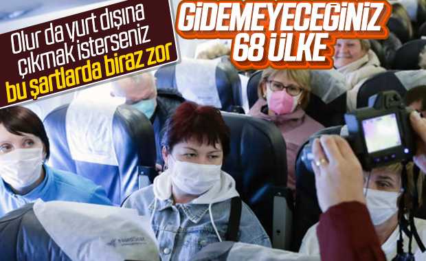 46 ülkeye daha uçuşlar durduruldu