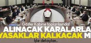 Gözler Kabine toplantısında!