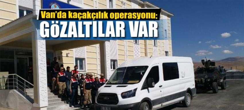 Van'da kaçakçılık operasyonları
