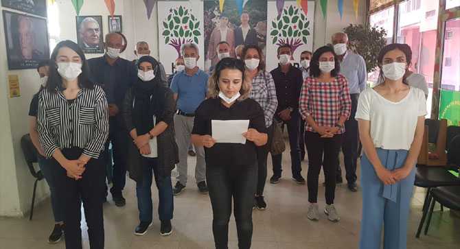 HAKKARİ HDP'DEN 'ROJBİN ÇETİN' AÇIKLAMASI