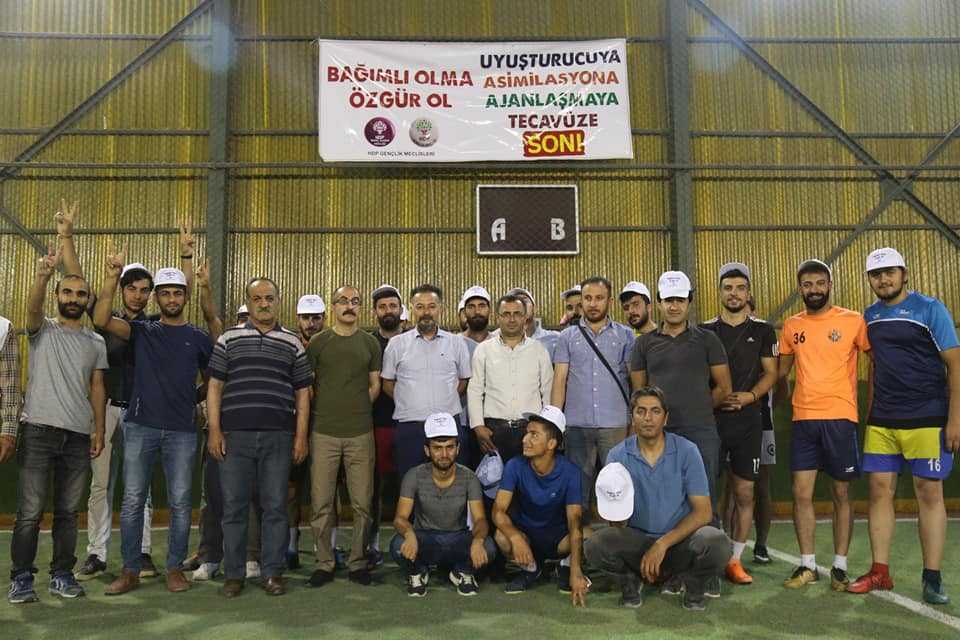 HDP'DEN FUTBOL TURNUVASI...