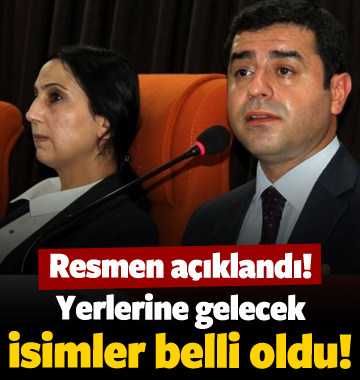 HDP'nin yeni eş başkan adayları belli oldu