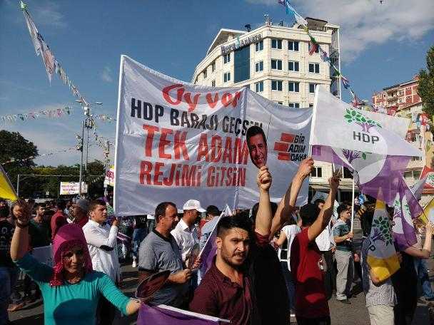 HDP: Ankara'yı umudun başkenti yapacağız. (FOTO GALERİ)