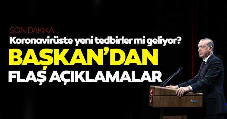 Erdoğan'dan önemli açıklamalar