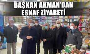 Akman'ın Esnaf Ziyaretleri Sürüyor...