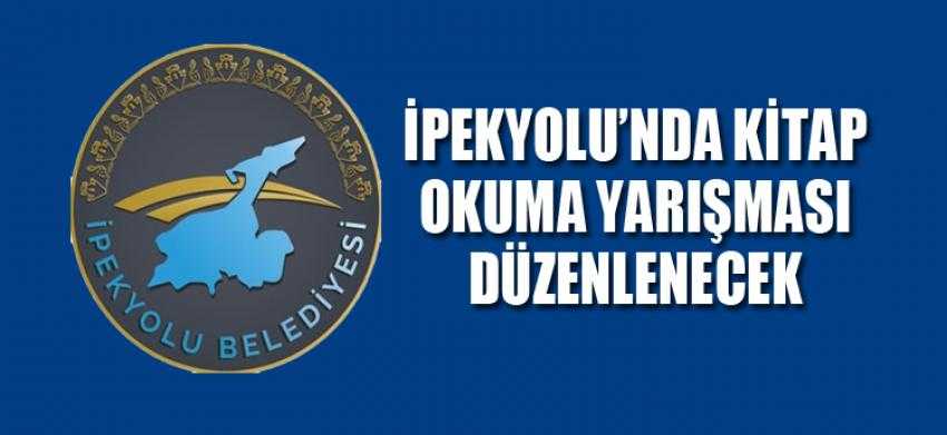İPEKYOLU’NDA KİTAP OKUMA YARIŞMASI DÜZENLENECEK