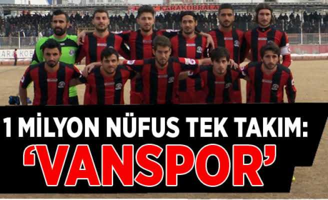 B.Vanspor’da hedef avantajlı dönmek