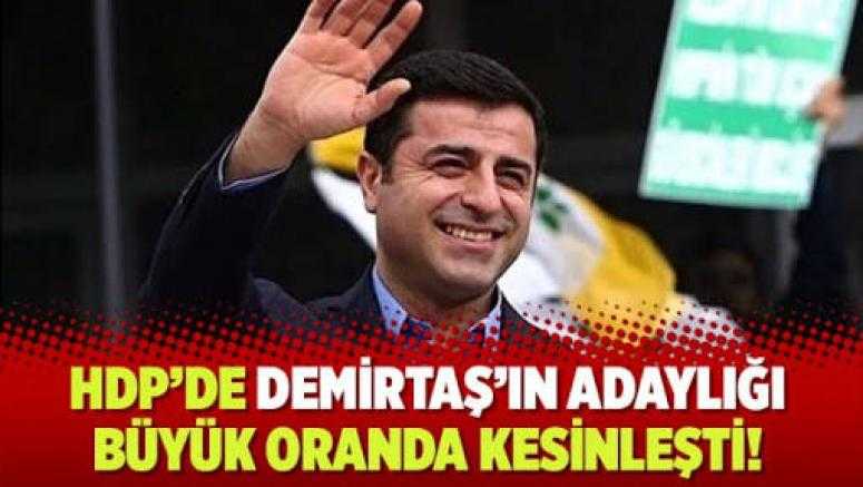 HDP’NİN ADAYI KESİNLEŞTİ