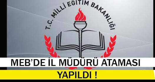 Van'ın Yeni Milli Eğitim Müdürü Atandım.