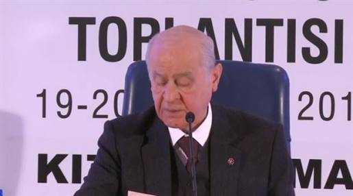 MHP: Afrin'de Ankara'nın kuyusu kazılmıştır