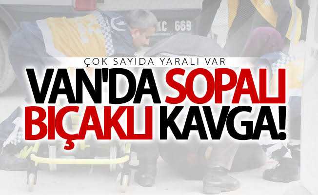 Van'da alacak-verecek kavgası...