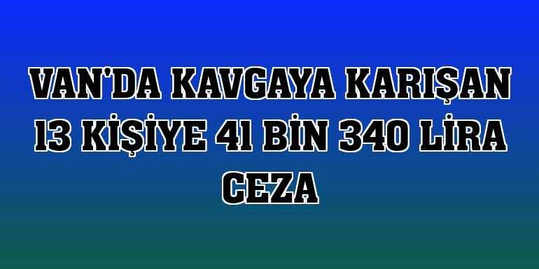 Van'ın Gürpınar İlçesinde Kavga 13 Kişi Yaralandı...