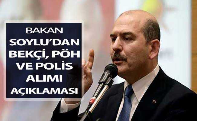 10 BİN 500 MAHALLE BEKÇİSİ AÇIKLAMASI