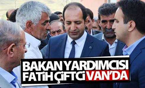 Van'a Bi Bakan bürokrat Çiftçi...