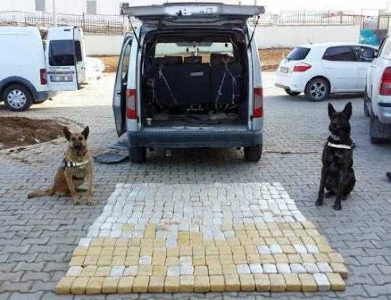 Van’da 155 kilo eroin ele geçirildi