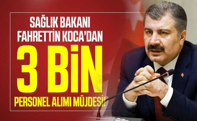 Bakan Müjdeyi Verdi...