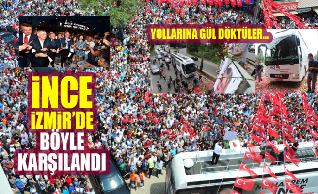 Muharrem İnce'ye İzmir'de büyük ilgi: 'Kadro hazır zımba gibi bir ekip var'