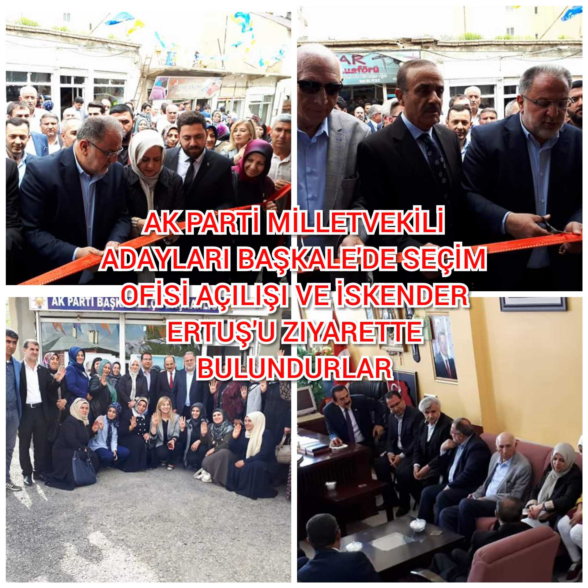 AK partinin Seçim çalışmaları devam ediyor.