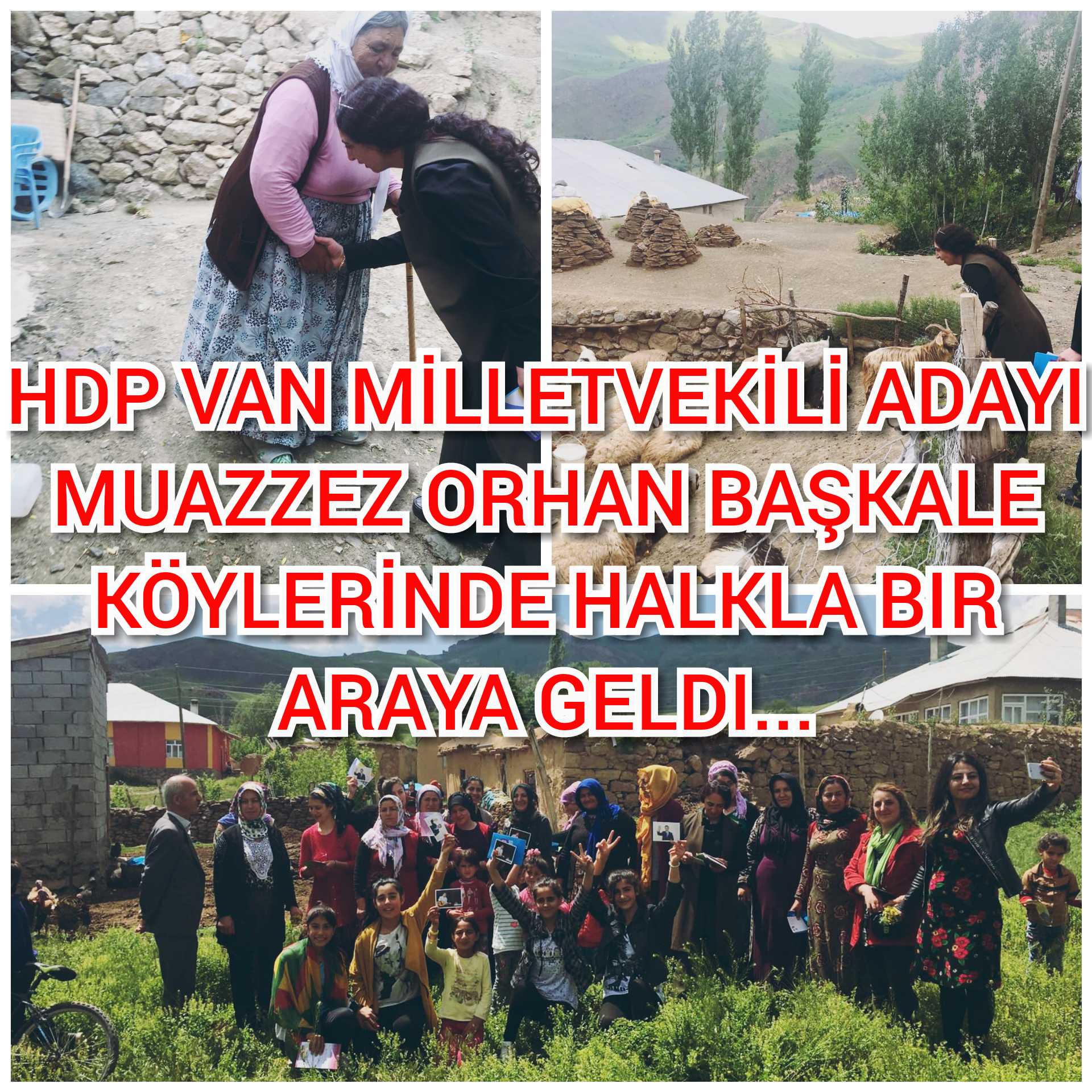 HDP'LI ORHAN SEÇİM ÇALIŞMALARINA HIZ VERDİ...