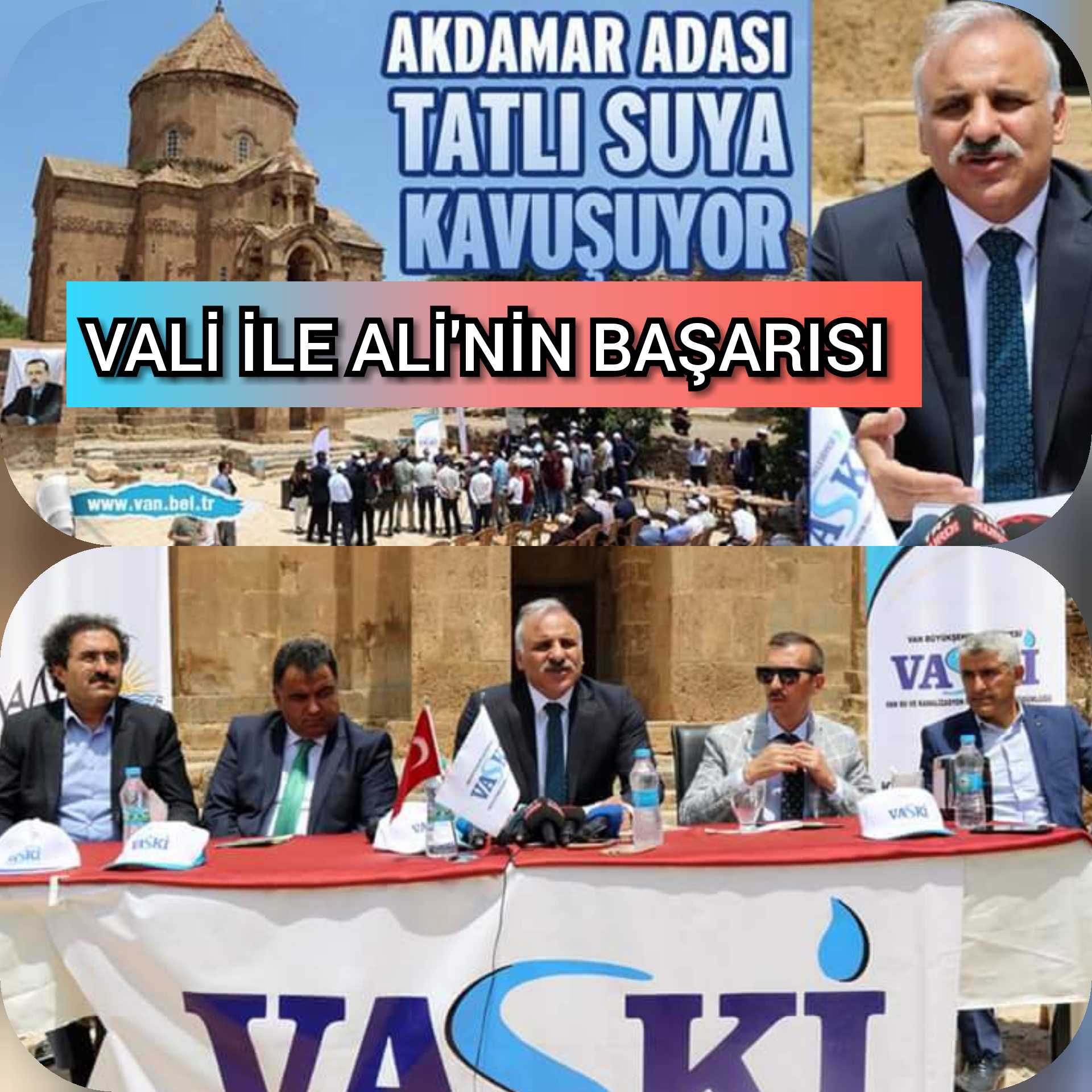 Akdamar Adası tatlı suya kavuşuyor
