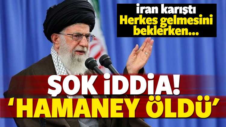 İran karıştı! Hamaney öldü iddiası