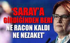 Akşener'den Erdoğan'a: Sen eskiden racon bilirdin