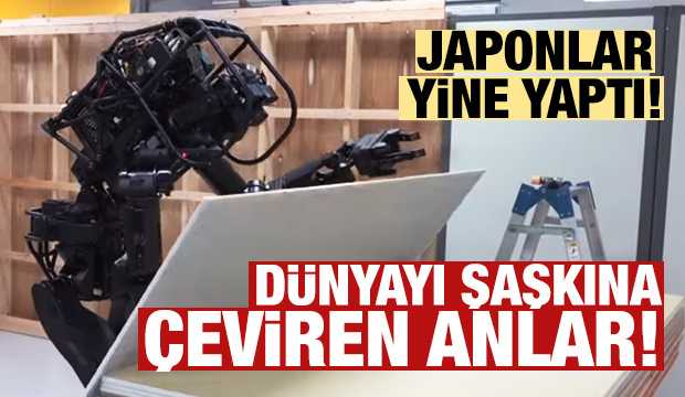 Japonlar yaptı, inanılmaz görüntüler ortaya çıktı!