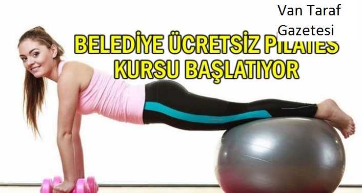 Van'da Ücretsiz Pilates Kursu Başlıyor