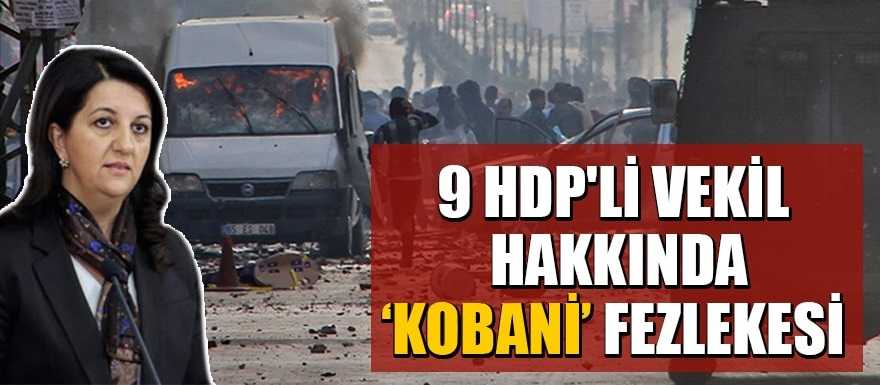 Van ve 8 Vekil hakkında 'Kobane' fezlekesi