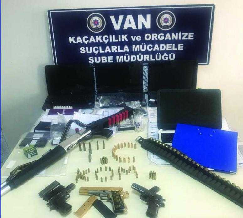 Van’da tefecilere operasyon: 14 gözaltı