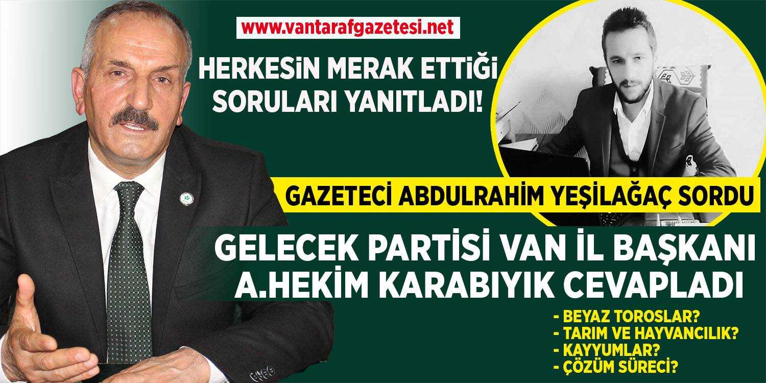 Karabıyık'tan Bomba Açıklamlar...