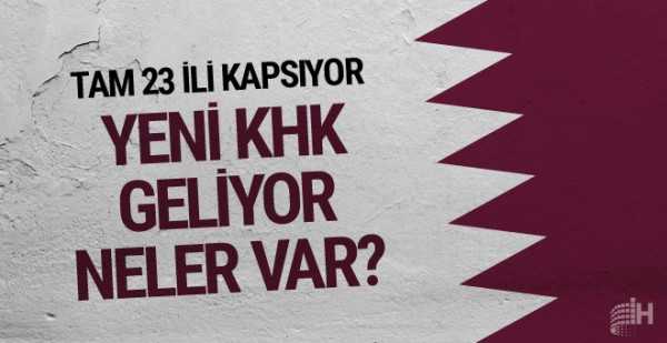 Yeni KHK geliyor!