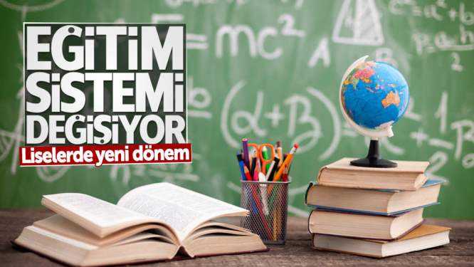 Eğitim sistemi değişiyor! Liselerde yeni dönem