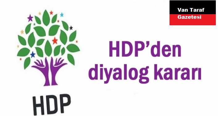 HDP’den diyalog turlarına başlıyor