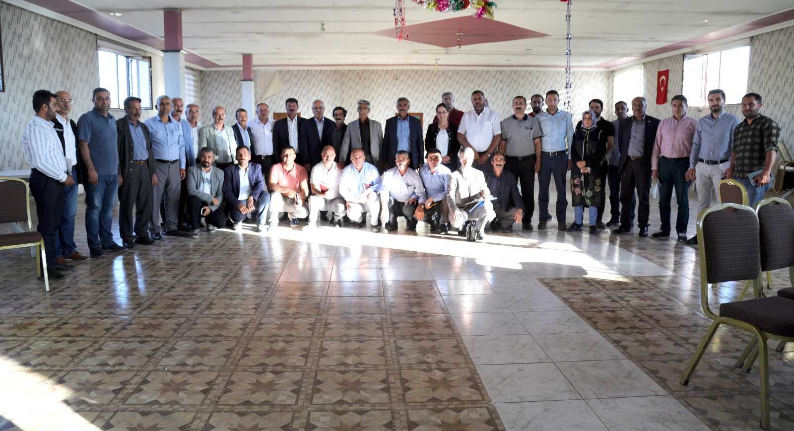 EŞBAŞKAN AVCI ÖZALP VE SARAY’DA MUHTARLARLA BİR ARAYA GELDİ