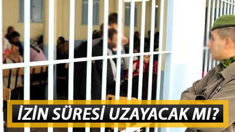 mahkumların iznini iki ay daha uzattıldımı...