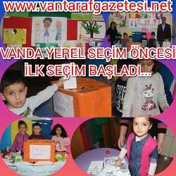 YSK AÇIKLADI VAN DA ERKEN SEÇİM BAŞLADI VE OY KULLANILDI…