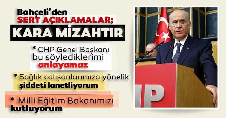 Devlet Bahçeli'den CHP'ye sert eleştiri!