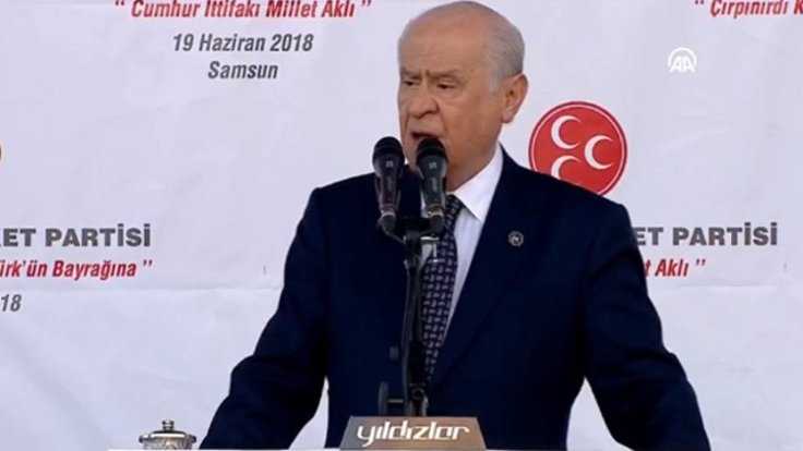 Bahçeli: Zillet ittifakından biri ikinci tura kalırsa FETÖ yeniden tutunacak dal bulur