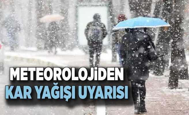 Meteorolojiden Van için kar uyarısı!
