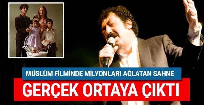 Müslüm Gürses filmindeki ağlatan sahneyle ilgili gerçek ortaya çıktı