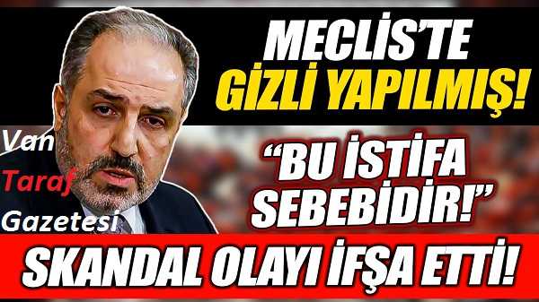 Yeneroğlu skandal olayı ifşa etti!