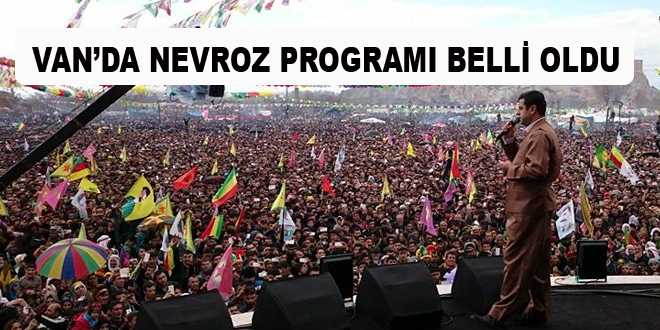 Van'da Nevroz Programı Belli Oldu