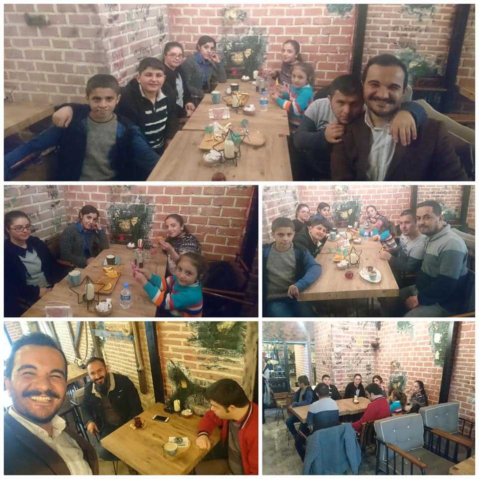 O ÇOCUKLAR MUTLU....