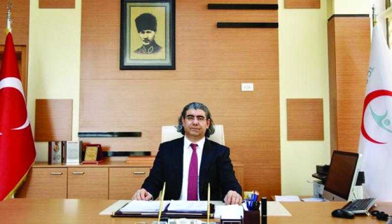 Parlak başhekimlik görevine başladı
