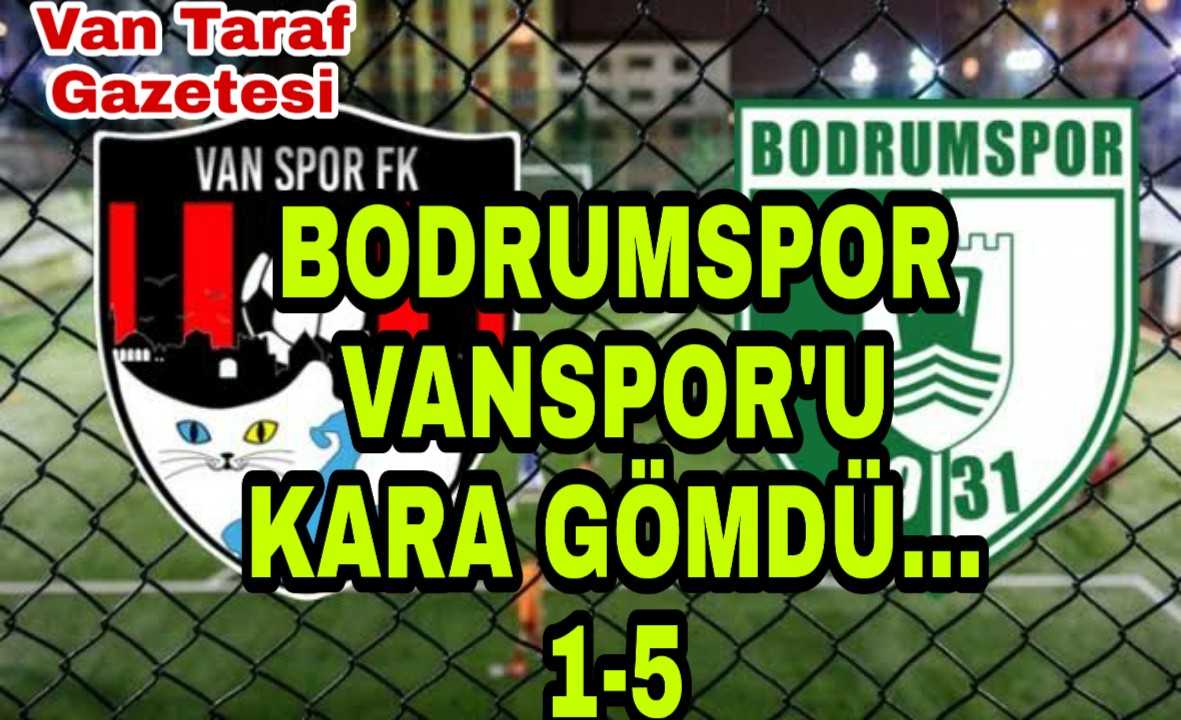 BodrumSpor VanSpor'u Bodruma Kapattı...
